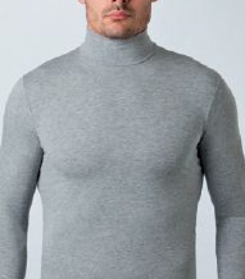 Maglia mezza manica girocollo in caldo cotone felpato | Impose Underwear