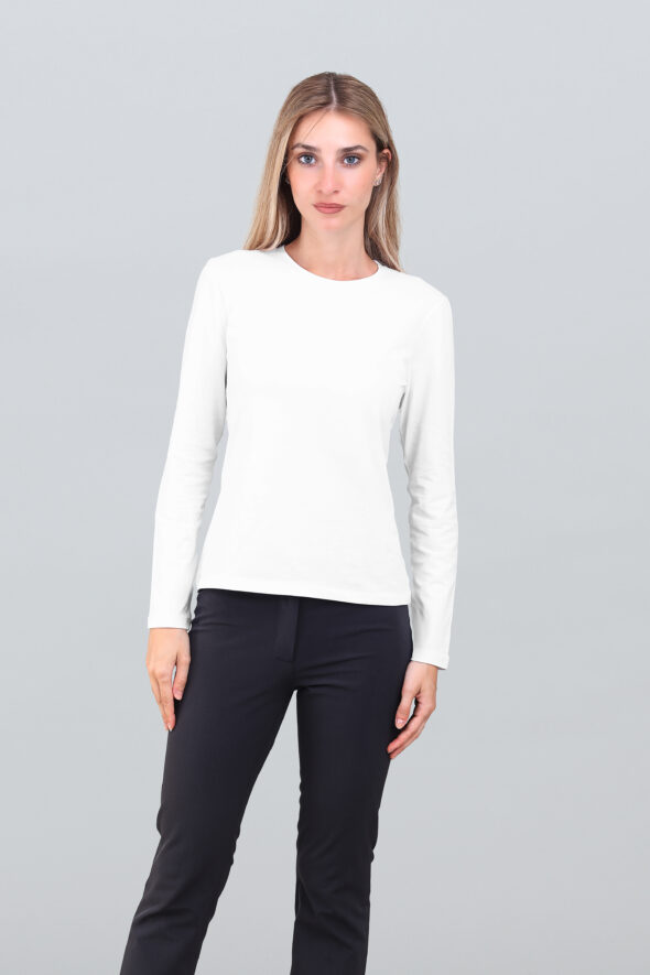 Maglia Manica Lunga Cotton Stretch D27242