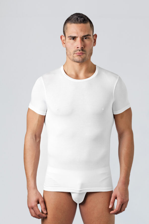 Maglia Mezza Manica Girocollo in micromodal Sensual D24000