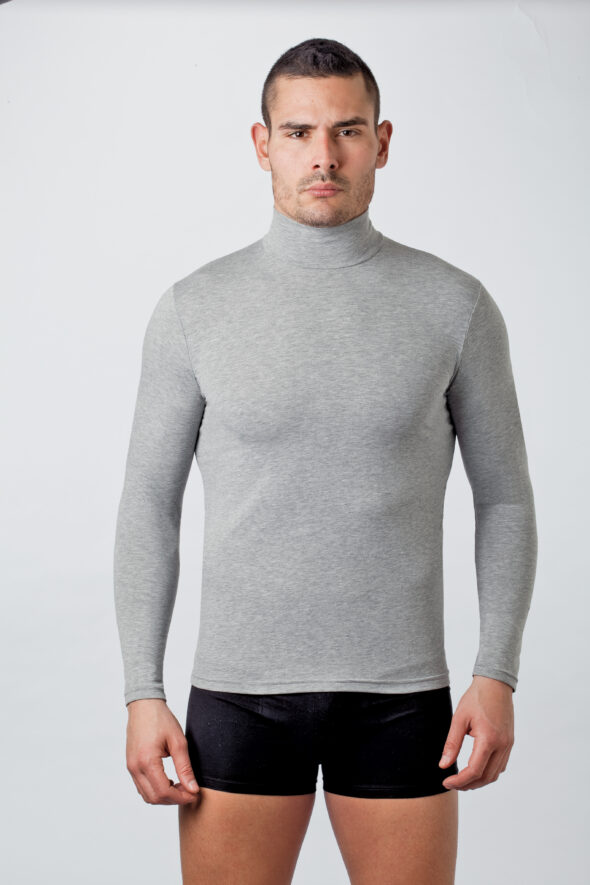 Lupetto in cotone elasticizzato felpato Polar IM24820