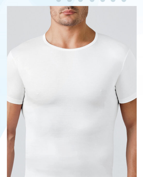 Maglia Mezza Manica Girocollo Elegant D24617